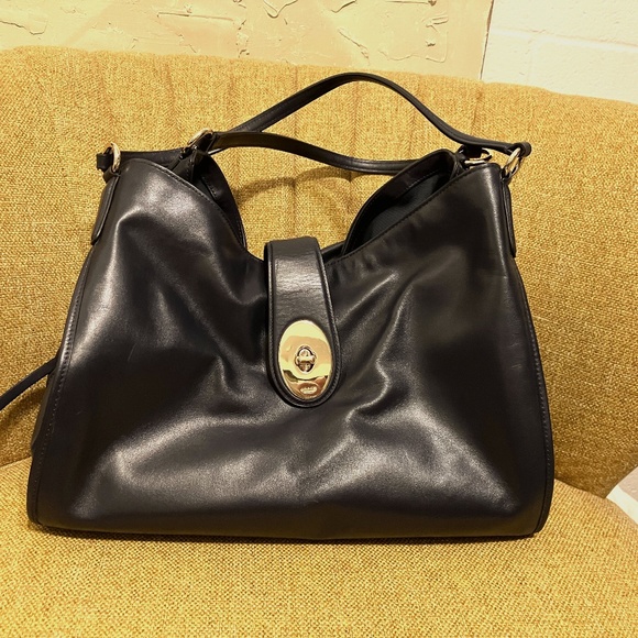 Coach Navy Vintage purse - Picture 1 of 10